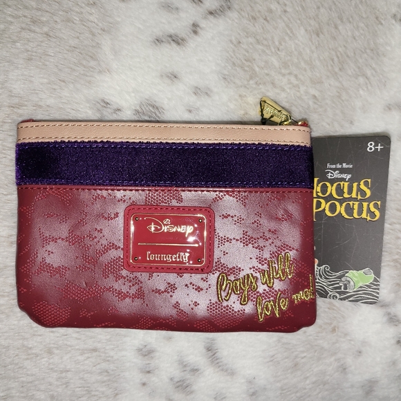 🎃👻 Sale 👻🎃 Loungefly Hocus Pocus Cosplay Sarah Cosmetic Pouch - Picture 5 of 5
